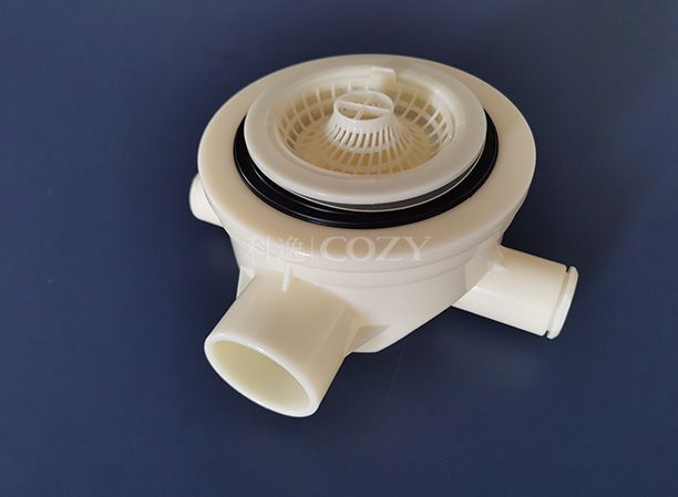 Drenaje horizontal patentado COZY para baño, suelo de drenaje