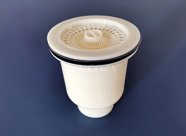 Tapón de drenaje vertical patentado COZY para baño