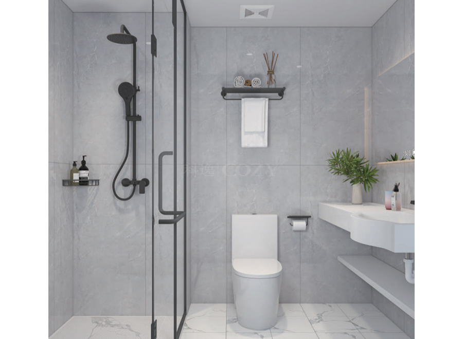 Unidad de baño prefabricada, unidad de baño lista para usar (BUX1524)