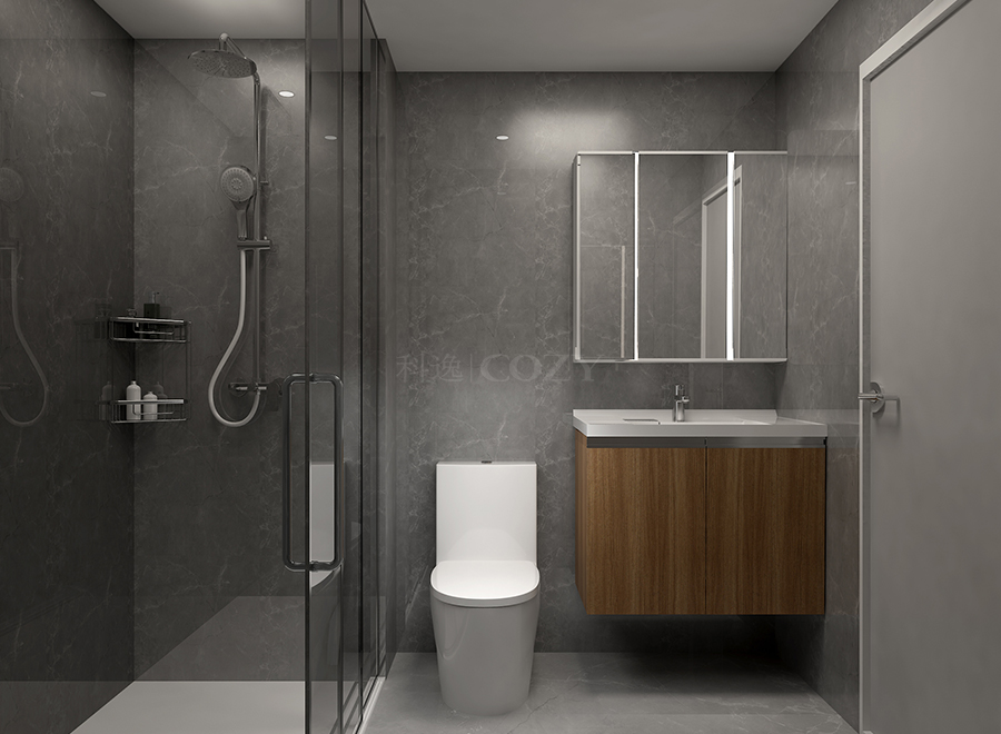 Unidad de baño prefabricada, unidad de baño lista para usar (BUX1524)