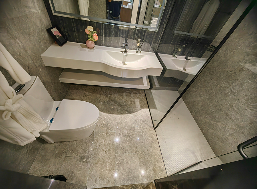 Unidad de baño prefabricada, unidad de baño lista para usar (BUX1524)