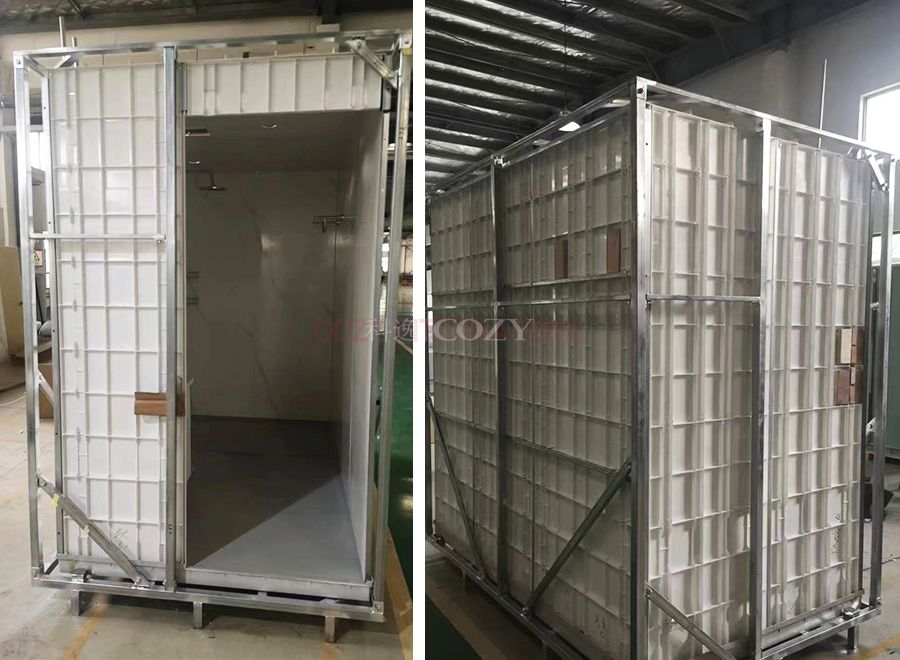 Contenedores de inodoro modulares contenedores de baño portátiles