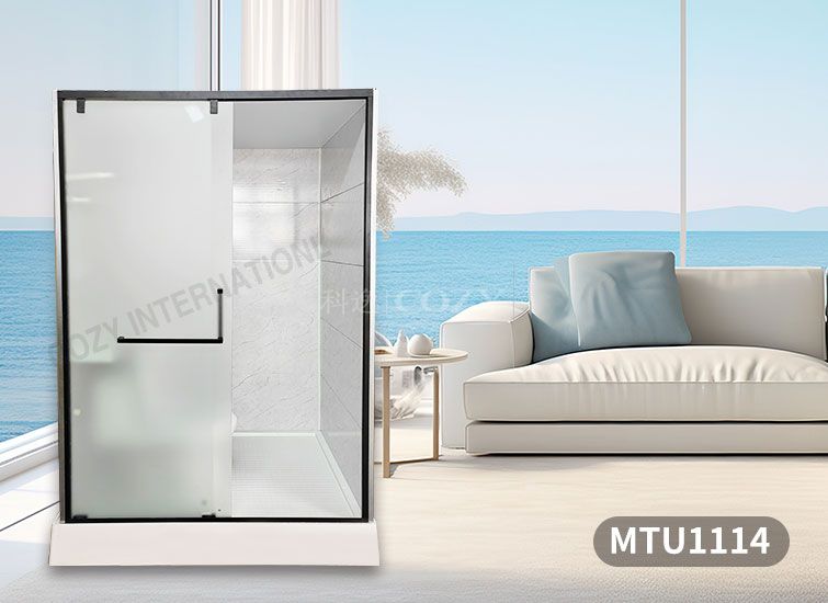 Toaleta modular de alta calidad impermeable para baño con suelo moldeado en SMC