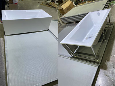 ¿Le gusta el cuarto de baño todo en uno con bañera?