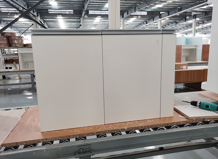 Los gabinetes de los proveedores de hoteles de los proveedores de gabinetes de gabinete de baño ya hecho la vani