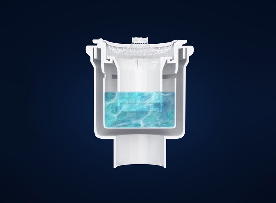 Tapa de drenaje vertical patentada COZY para baño