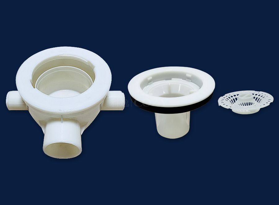 Drenaje horizontal patentado COZY para baño, suelo de drenaje