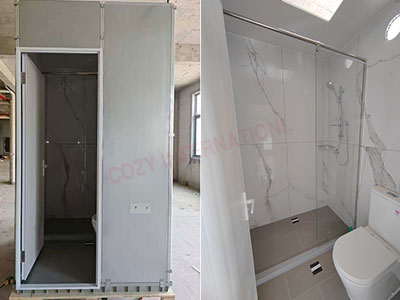 La fábrica Danyang presenta unidades prefabricadas de baño según el estándar australiano
