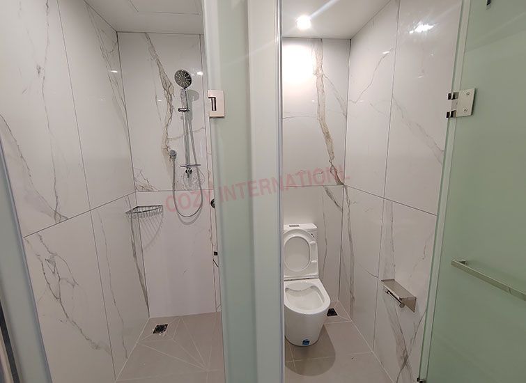 recipientes de baño con baldosas cerámicas según el estándar australiano (QUBP1826)