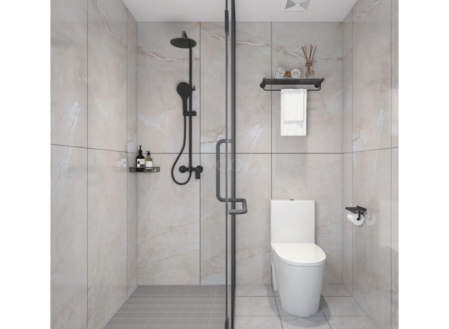 Bañera modular prefabricada de diseño de lujo integrado (BUX1418)