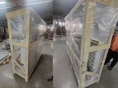 ¡Las unidades sanitarias modulares MTU1219 de la fábrica de Danyang ya han sido empaquetadas!