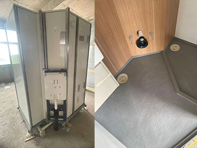 El baño marino integrado ha completado con éxito la instalación de prueba