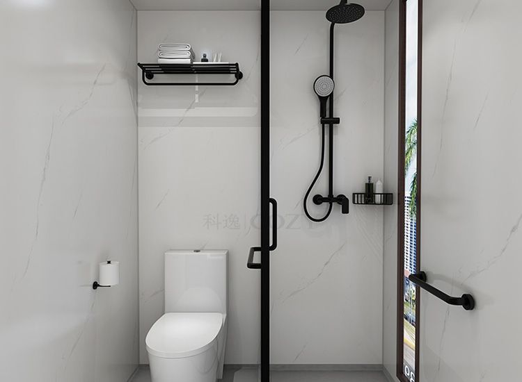 Unidad de baño prefabricada impermeable japonesa (BUH1216)