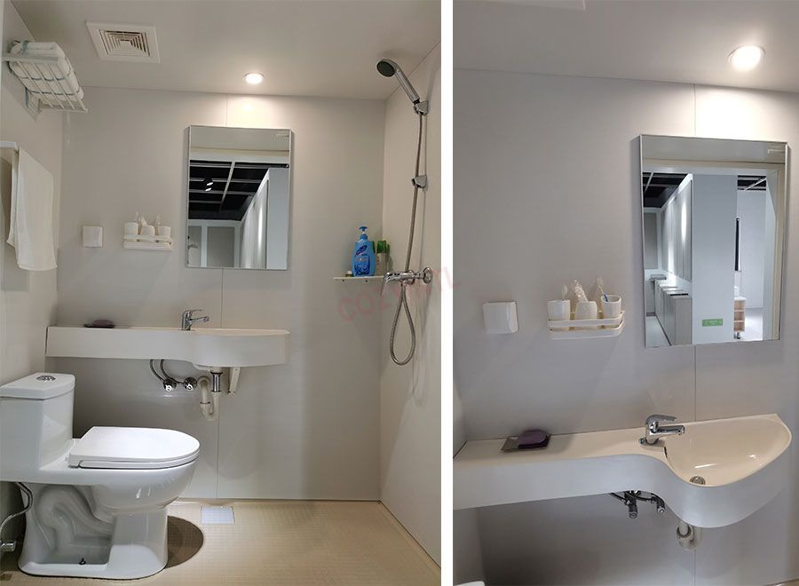 unidad prefabricada de baño integral (BUL0816/0818)