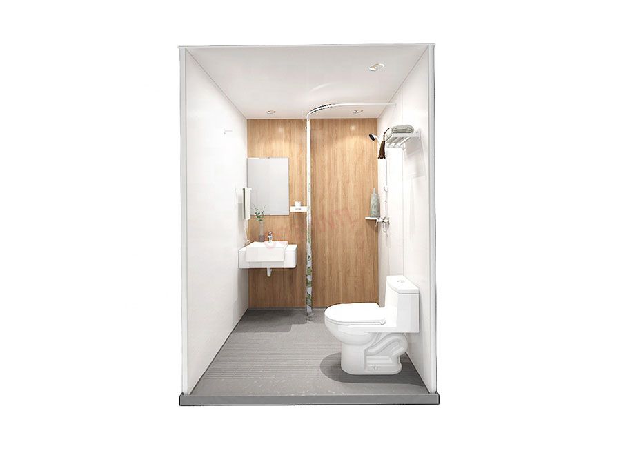 Baño modular prefabricado de alta gama, unidad integral para baño (BUL1616)