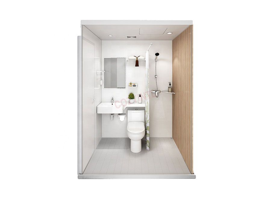 Unidad de baño prefabricada, unidad integral para el mercado de Malasia (BUL1116)