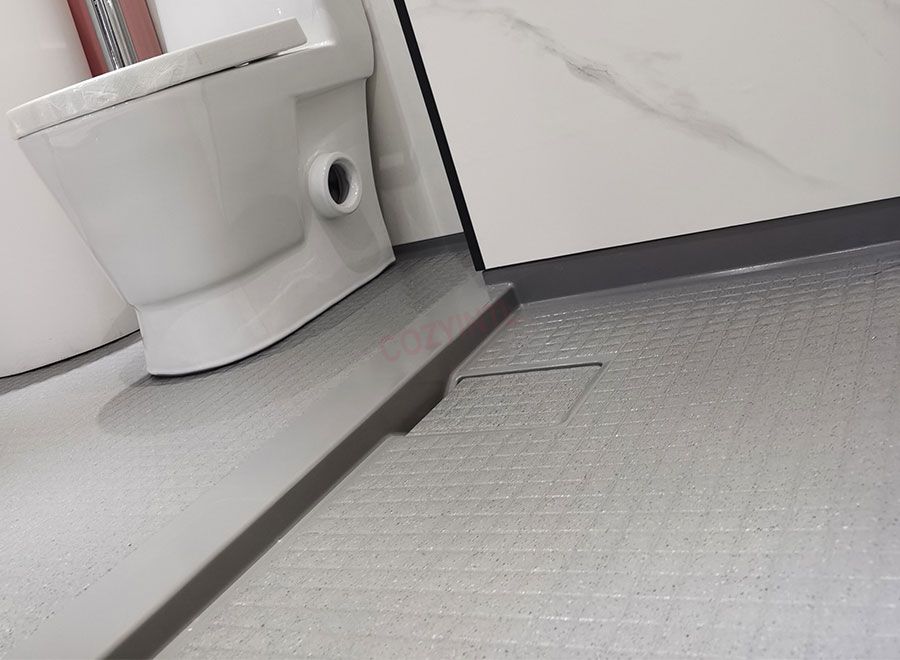Unidades modulares de baño SMC, instalación rápida, baño prefabricado para apartamentos (BUE1219)
