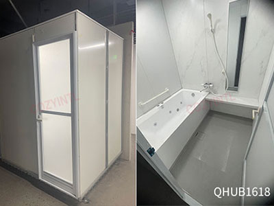 La fábrica Danyang lanza tres nuevas unidades prefabricadas de baño estilo japonés para proyectos residenciales nacionales e internacionales