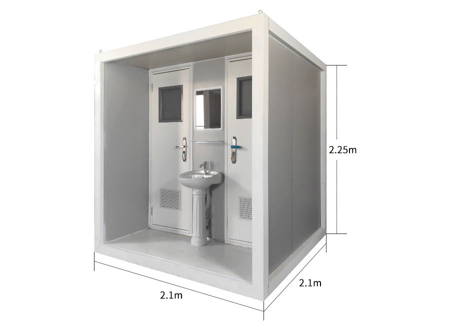 Baño móvil fábrica, baño público, inodoro personalizado portátil, inodoros al aire libre para venta
