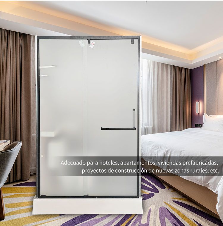 Toaleta modular de alta calidad impermeable para baño con suelo moldeado en SMC