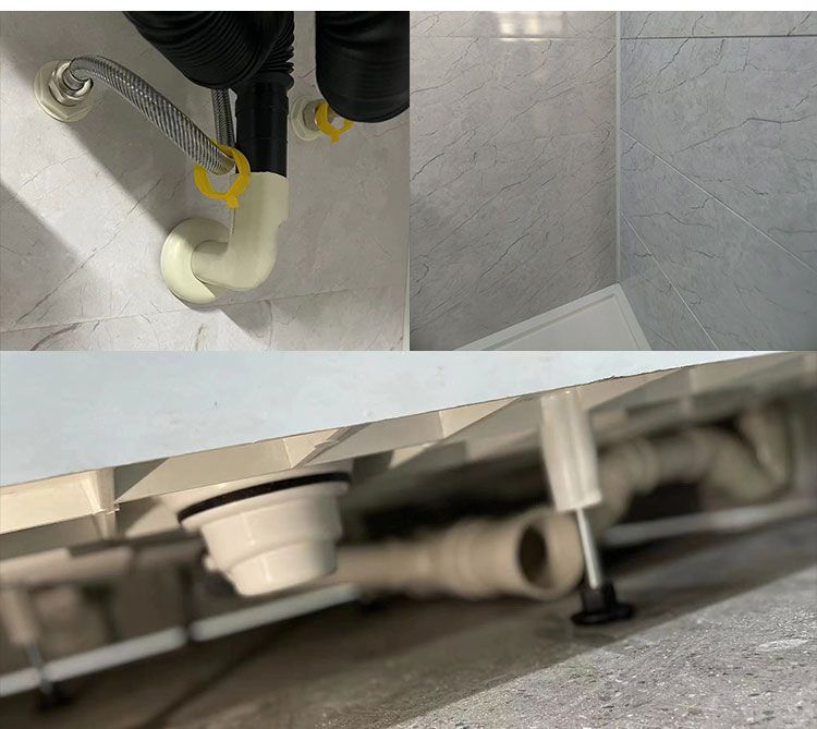Toaleta modular de alta calidad impermeable para baño con suelo moldeado en SMC